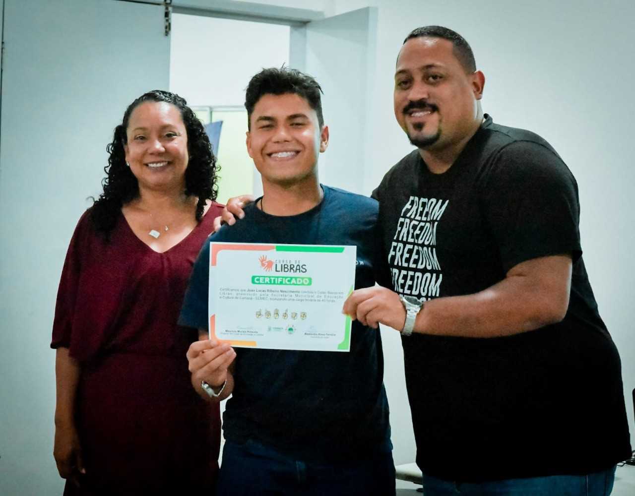 Camacã: Prefeitura de Camacã promoveu primeiro Curso de Libras